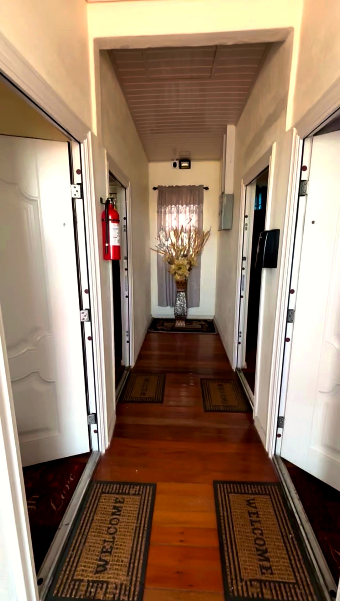 Welcoming interior hallway
